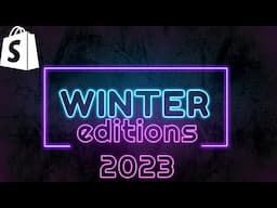 Shopify's Biggest Update - Winter Edition 2023 - (MUST SEE)