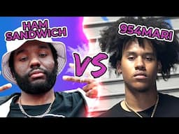 Ham Sandwich VS 954mari || Rap Lyrics Game Show - Lyrical Miracle ep 12