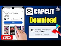 Capcut Download 2025 | How To Download Capcut in Android | Capcut Download Kaise Karen