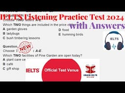 IELTS Listening Actual Test 2024 with Answers | 18.11.2024