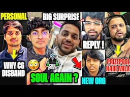 CG Owner REPLY🚨 SouL GOBLIN ? -Big SURPRISE😱 Spower LEAVING, New ORG‼️Hector Reply OMEGA😳 Sid REVEAL