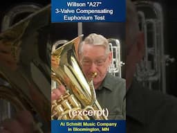 "Morning Has Broken" (arr. Werden) - Review of Willson A27 3-Valve Compensating Euphonium