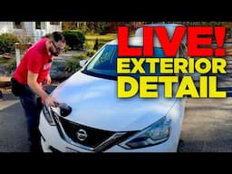 LIVE EXTERIOR DETAILING TIPS AND ADVICE!