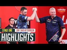 RIDICULOUS DARTS! | Day Two Afternoon Highlights | Main Stage - 2024 Players Championship Finals