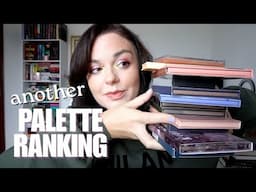 RANKING MY LAST 10 PALETTES #paletteranking