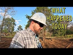 TODAY KCIKED MY BUTT |tiny house, homesteading, off-grid, cabin build, DIY HOW TO sawmill tractor