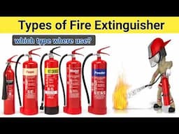 What is Fire ll what is fire triangle ll types of fire ll types of fire extinguisher