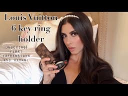 Louis Vuitton 6 Key Holder | First Impressions & Hacks!