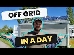 RIDICULOUSLY Easy DIY Off Grid House