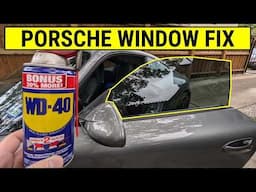 How to fix Porsche 997 / 987 Window Malfunction (911, Boxster, Cayman)