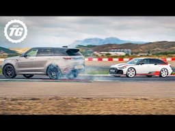 Range Rover Sport SV vs Audi RS6 GT: Track Battle