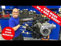 JUNKYARD LS CAM WARS! NA VS NITROUS VS BLOWER VS TURBO CAM. SPOILER ALERT-IT'S ALL THE SAME CAM!