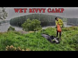 TESTING A BIVVY IN THE RAIN AND PERFECT BURGERS - WILD CAMPING - Yorkshire Dales UK