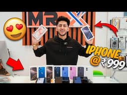 Visiting Cheapest I Phone store😲Etne saste i phone📱- [Sahil Rana]