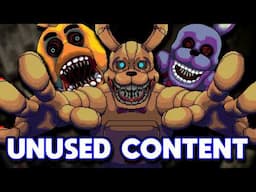 2 Hours of Epic FNAF Into the Pit Unused Content | LOST BITS [TetraBitGaming]