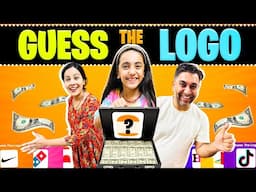 GUESS THE LOGO in 3 Second Game? Can you Guess?🤔Funny Family Challenge😂@SamayraNarulaandFamily