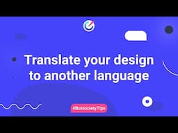 Translate your design to another language