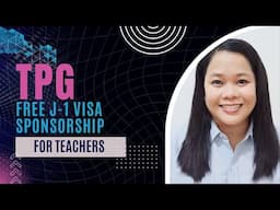 TPG CULTURAL EXCHANGE/ FREE J-1 VISA SPONSORSHIP FOR TEACHERS