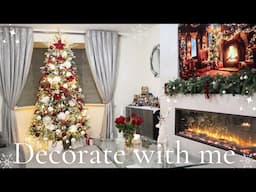 Christmas Decorate - How to decorate your tree like a pro - White & Red/Burgundy