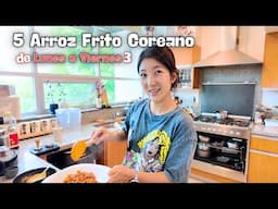 5 Arroz Frito Coreano Para la Toda la SemanaㅣDe Lunes a Viernes 3