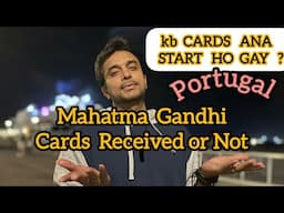 Portugal Residence cards Ana shuro ho gaye | Portugal mahatma gandhi Residence cards