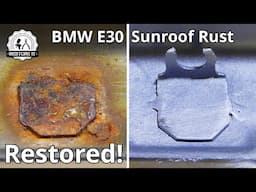 A Very Rusty Sunroof, Fixed! | BMW E30 Touring Restoration - Part 4