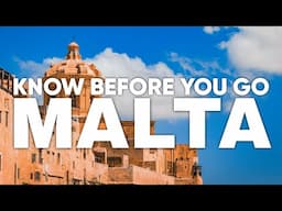 Things to Know BEFORE you Visit MALTA | Travel Guide