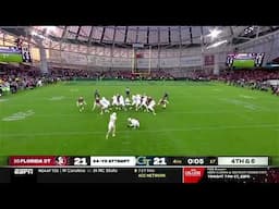 Georgia Tech upsets #10 Florida State on game winning field goal College Football 2024