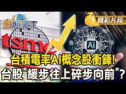 台積電率AI概念股衝鋒！ 台股"緩步往上碎步向前"？｜金臨天下 20241122 @tvbsmoney