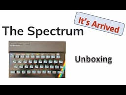 Retro Games Ltd The Spectrum Unboxing  (2024)  Very Nostalgic