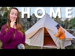 TENT HOME for HURRICANE Helene Survivors & Aspiring Homesteaders