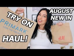 NEW IN PRIMARK, H&M & MORE! HAUL AUGUST 2024 | KatesBeautyStation