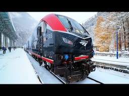 🇺🇸 3 Days on Amtrak’s Snowiest Sleeper Train | Seattle - Chicago | Empire Builder🇺🇸