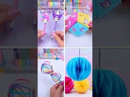 4 ideas de manualidades con papel DIY #shorts #diy #manualidades #youtubeshorts #papel #viral