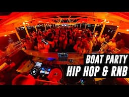 90s/2000s/Now Hip Hop & RNB - Live DJ Mix On A Boat