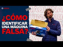 ¿CÓMO identificar una máquina FALSIFICADA?