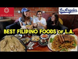 Trying LA’s Top Rated Filipino Restaurants (ULTIMATE Filipino Food Tour!)