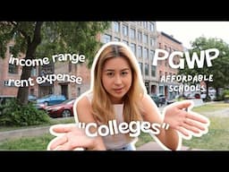 Where to study in Canada - Affordability, PGWP, Top Colleges by Province! | International Student