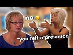 Long Island Medium channeling the WRONG spirits for 5 minutes straight