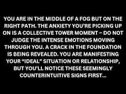 We've fallen into a "gap" between timelines. Your guides want you to know you're on the right path.