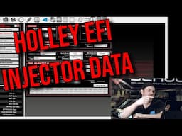 Updating Injector Info In Holley EFI