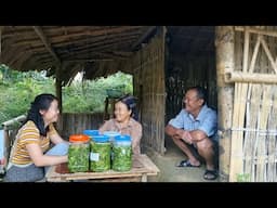 Aunt Lien pickled cabbage, the kind man and his daughter came to apologize to Aunt Lien.