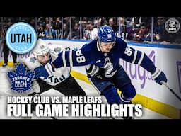 Utah Hockey Club vs. Maple Leafs | Full Game Highlights | ESPN NHL