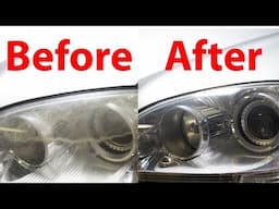 How to Fix Faded Headlights and Make Them Last FOREVER!