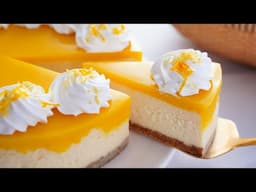 레몬 좋아하세요? 🍋 레몬  뉴욕 치즈케이크 만들어 보세요. / Lemon New York Cheesecake Recipe