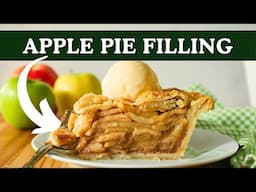 EASY Apple Pie Filling to Make Ahead and Freeze!