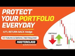 Hedge your Portfolio without Future & Options F&O | Simple Hedging | #indianstockmarket #sharemarket