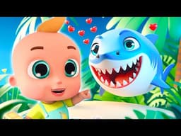 Cartoon Compilation | Finger Family 🖐️ & Baby Shark 🦈 - Maxy Funny Kids Songs TV