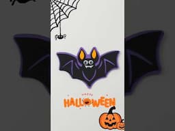 Halloween Bat Craft | Educational Videos for Toddlers