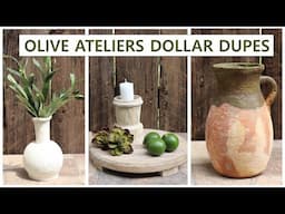 HIGH END DOLLAR DUPES | OLIVE ATELIER | Dolllar Tree Dupes 2024